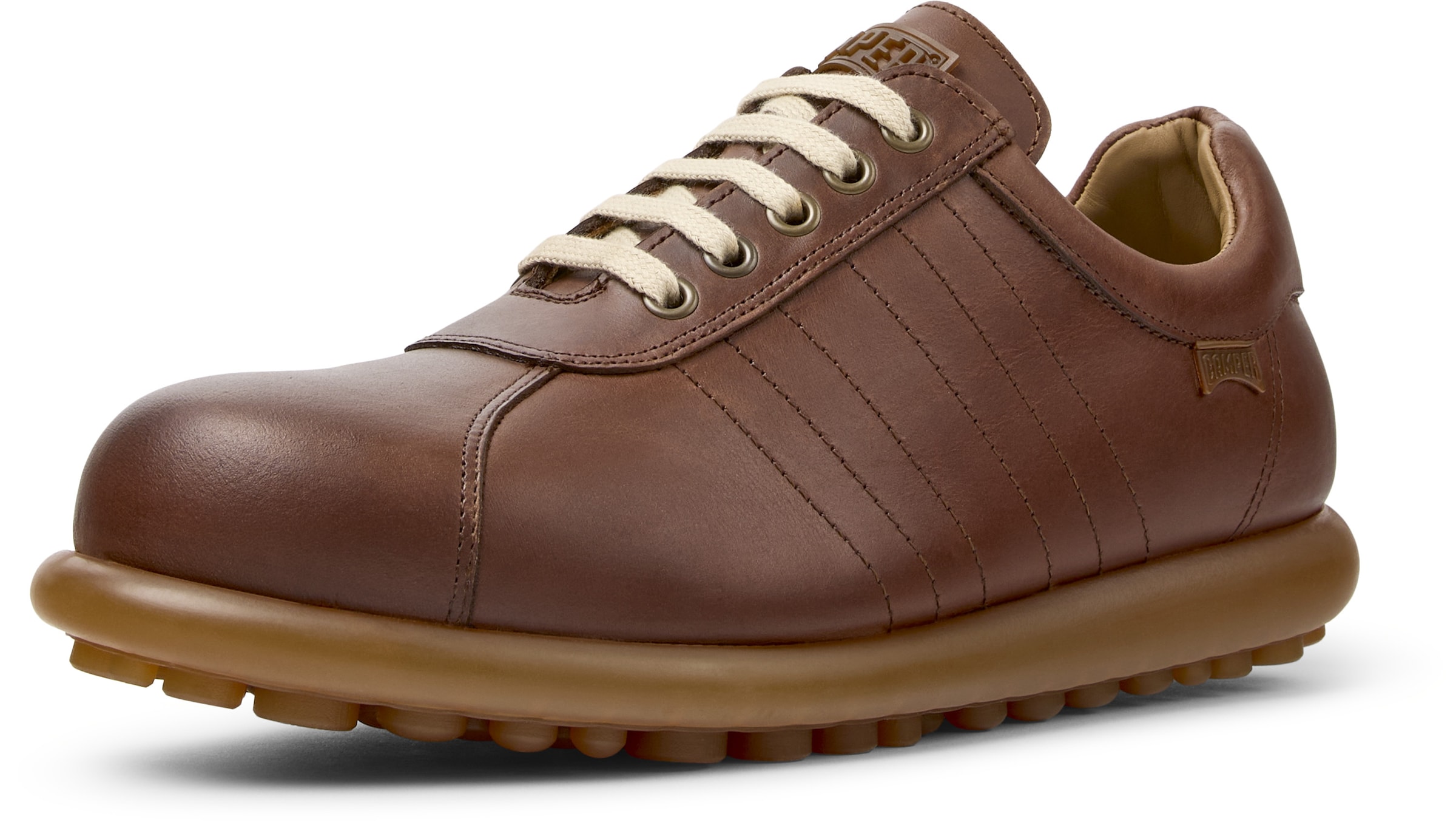 CAMPER - Zapatillas deportivas bajas ' Pelotas Ariel ' en marrón: frente
