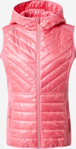 ESPRIT Sportbodywarmer in Roze: voorkant