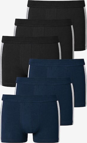 SCHIESSER Boxer shorts ' 95/5 Stretch ' in Black: front