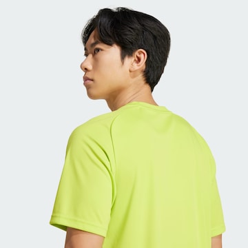 Maglia funzionale 'Tiro 25 Essentials' di ADIDAS PERFORMANCE in giallo