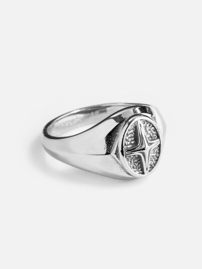 warpedsense Ring 'Axis' in Silver, Item view
