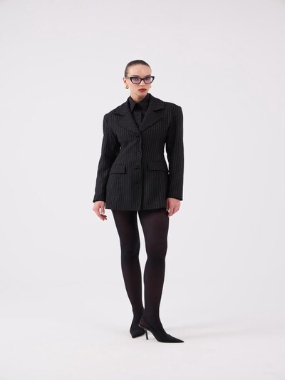 HOLLY LOLLY Blazer in 40 in schwarz, Produktansicht