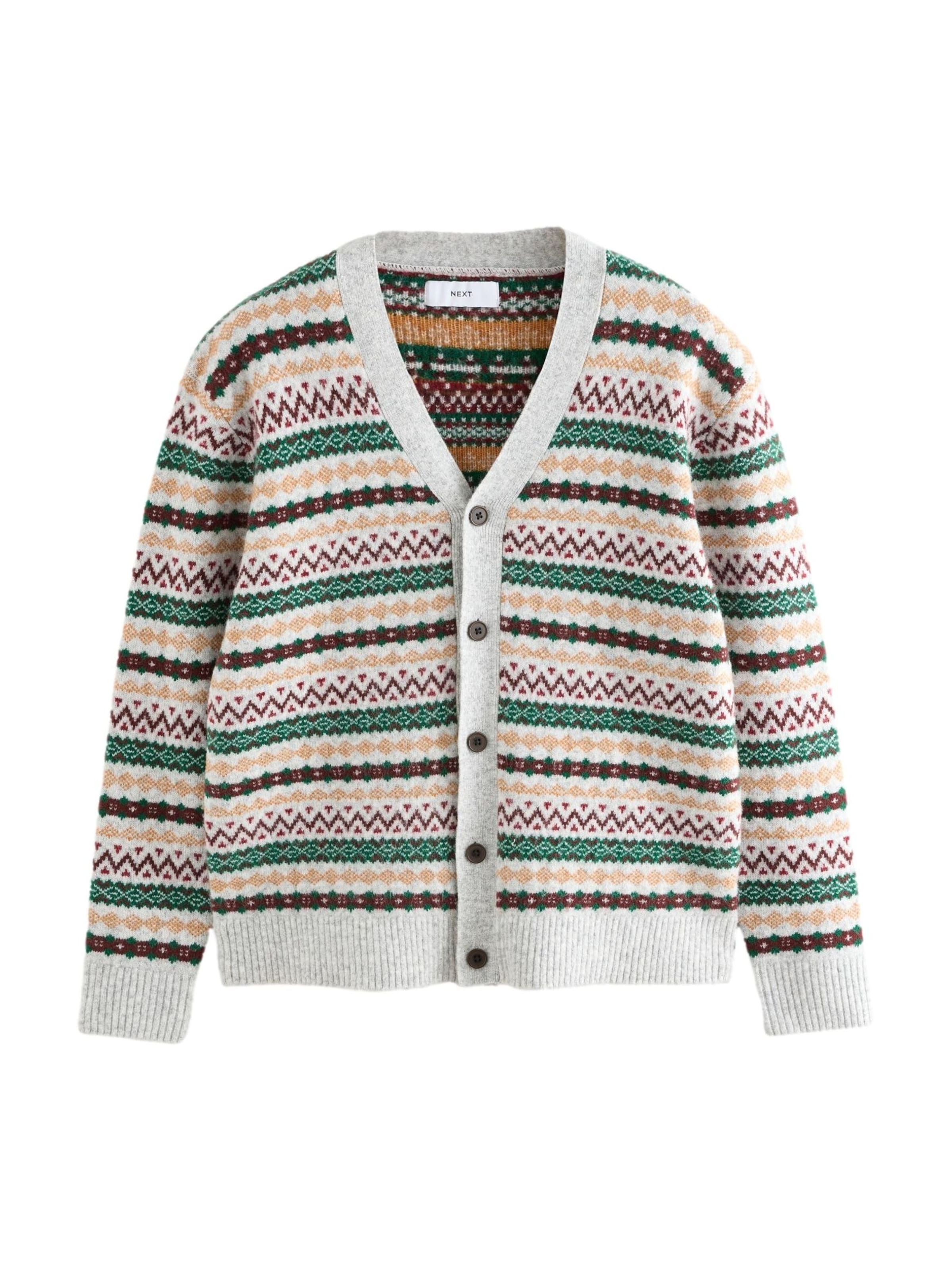 Next Strickjacke in Mischfarben: Vorderseite