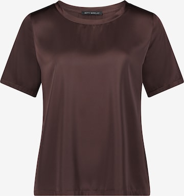 Chemisier Betty Barclay en marron : devant