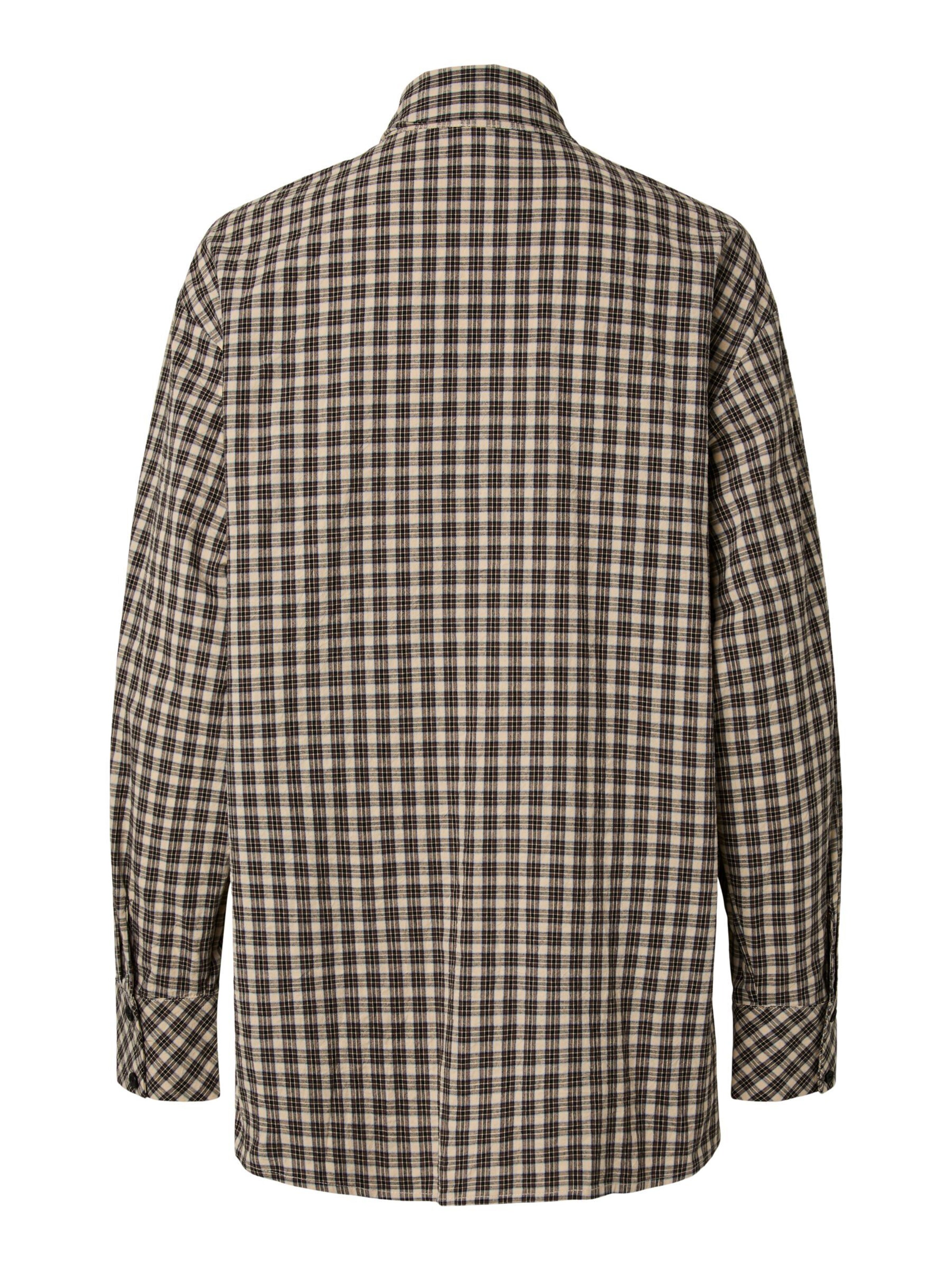 YAS Bluse 'YASCarlina' i brun