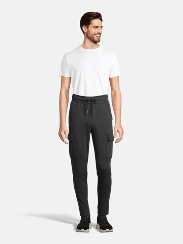 AÉROPOSTALE - Tapered Pantalón cargo 'HYBRID' en gris