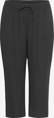 KAFFE CURVE Hose 'Mille' in Schwarz: Vorderseite