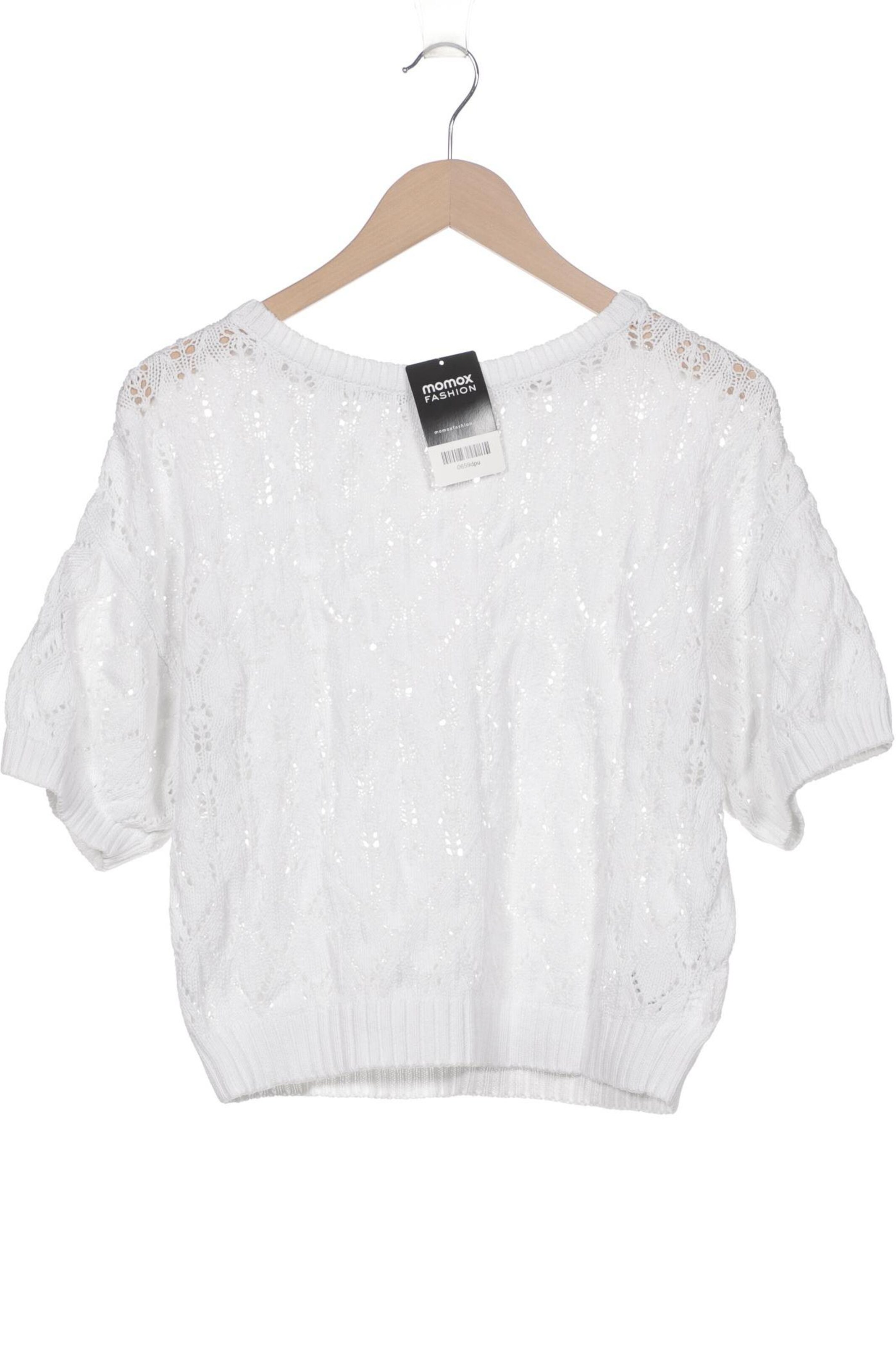 MORE & MORE Pullover XS in Weiß: Vorderseite