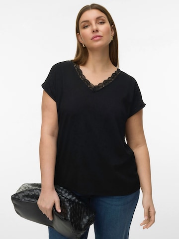 Vero Moda Curve Shirt 'VMCBELLA' in Black: front
