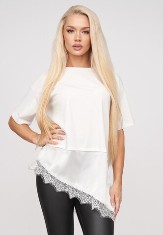 Cloud5ive T-Shirt in Weiß: Vorderseite