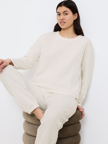 TRIUMPH - Sudadera ' Cozy Comfort Top Quilted ' en beige