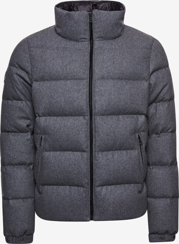 Superdry Winter Jacket in Grey: front