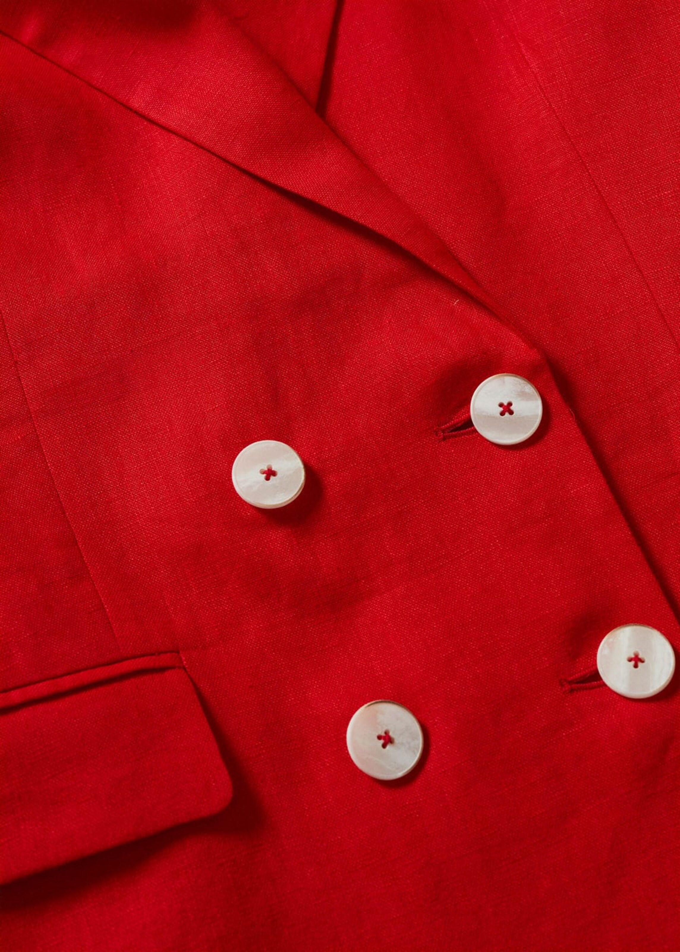 Mango blazer rouge sale