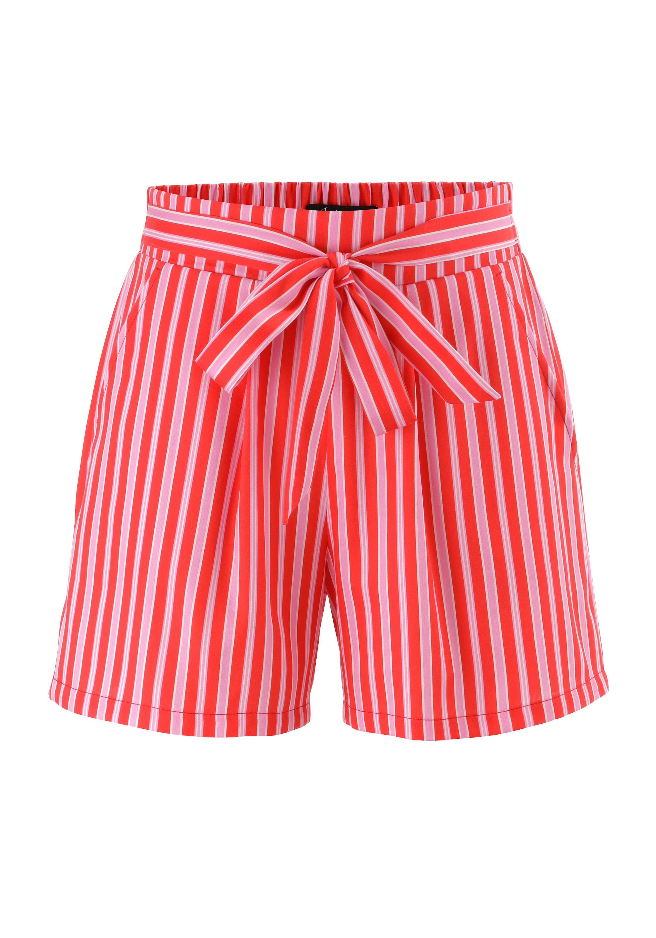 Aniston CASUAL Pajama Pants in Red: front