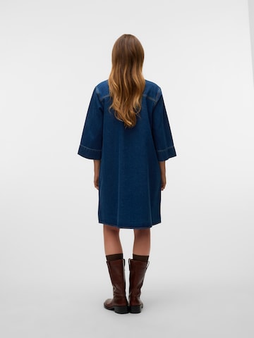 VERO MODA Shirt Dress 'VMMIGGA' in Blue