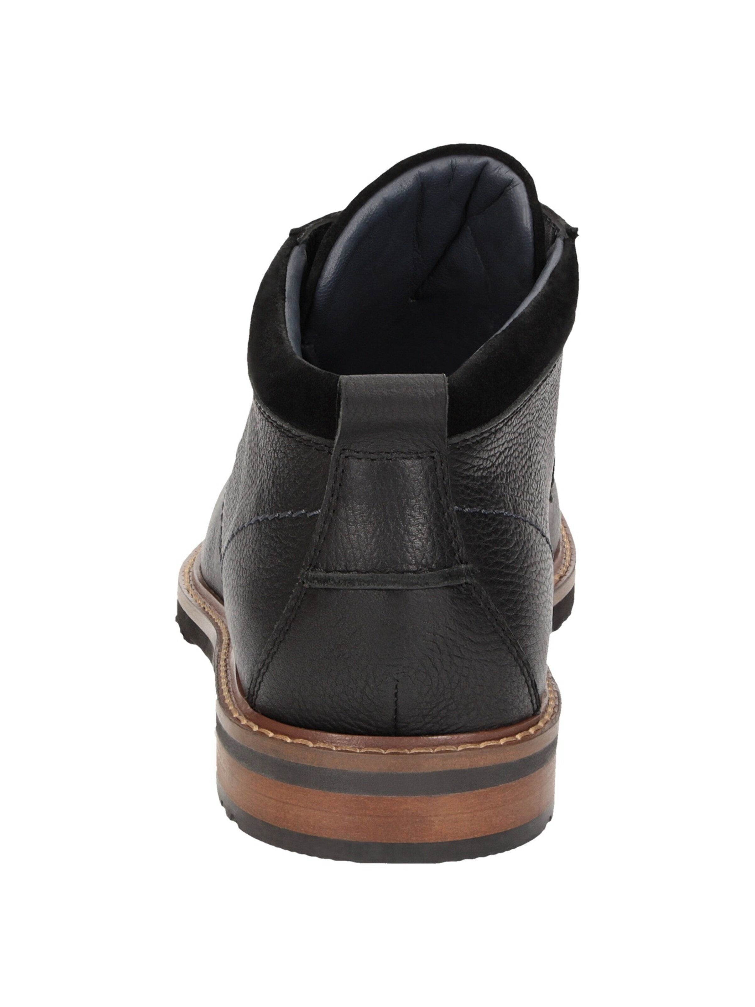 Bottines à lacets ' Rostolo-706-TEX ' SIOUX en noir