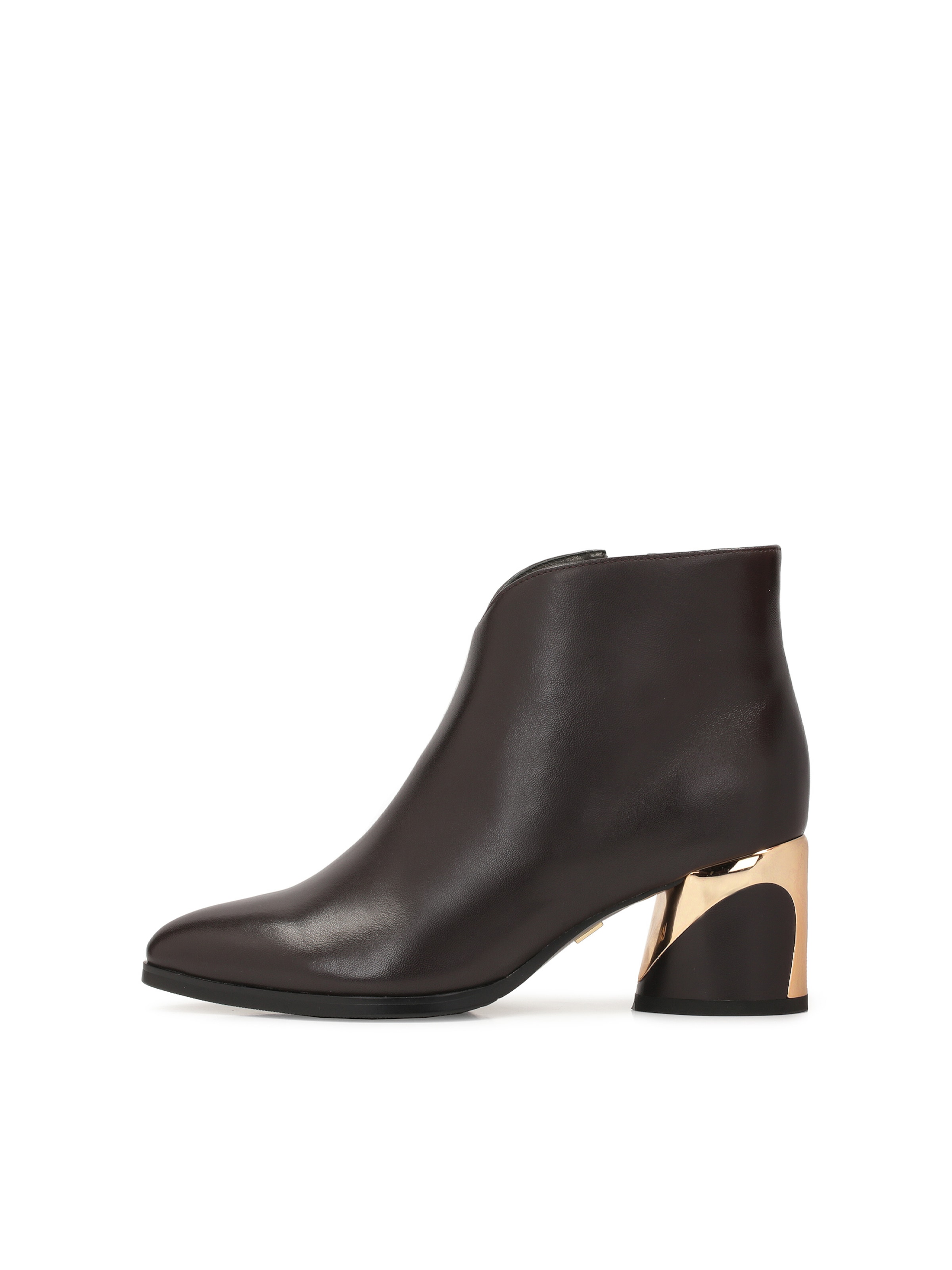 Kazar Rövid szárú csizmák - fekete: elől