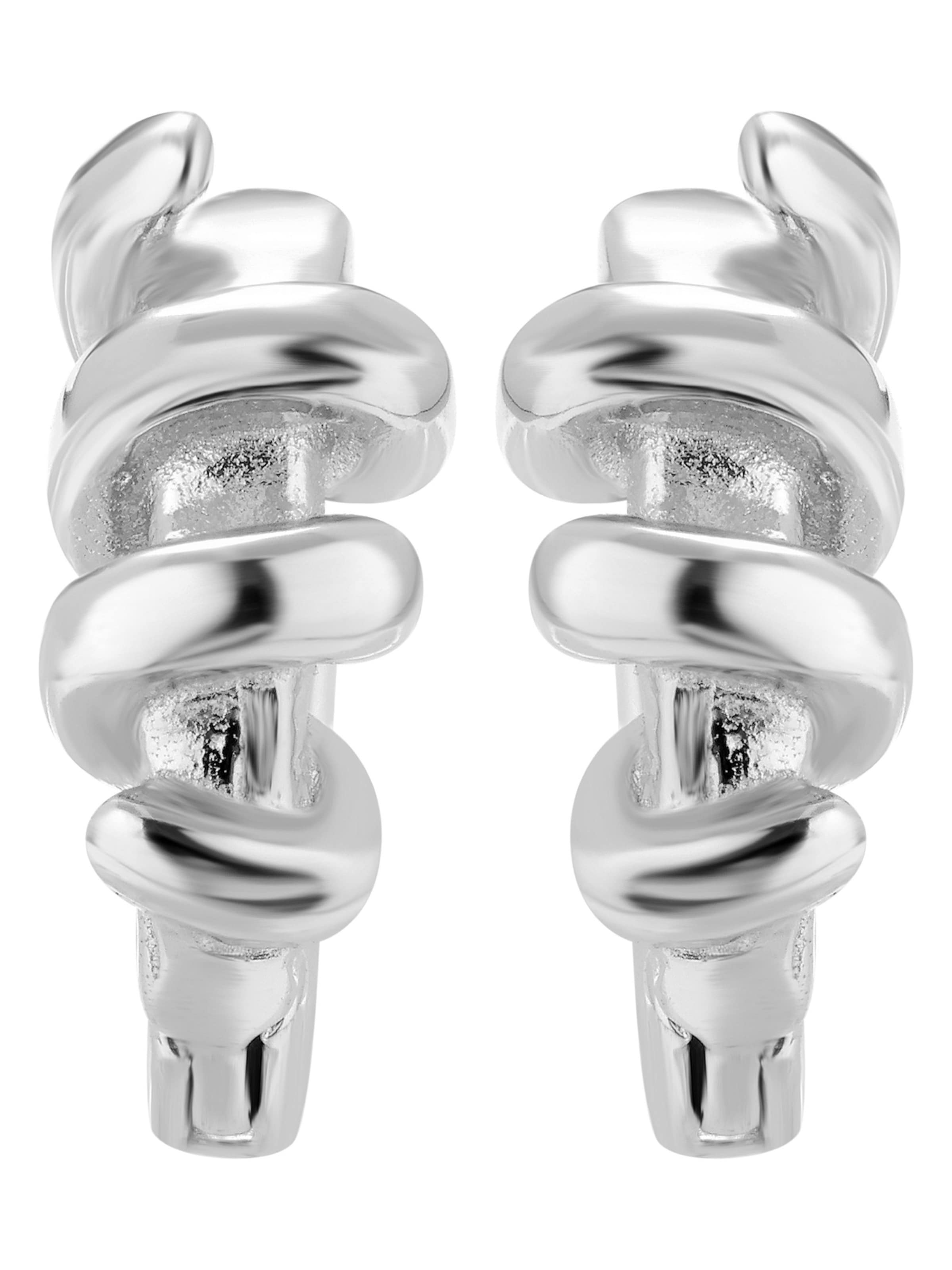 Akzent Earrings 'Valo, 925 Sterlingsilber, langlebig' in Silver