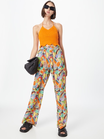 Wide Leg Pantalon Nasty Gal en mélange de couleurs