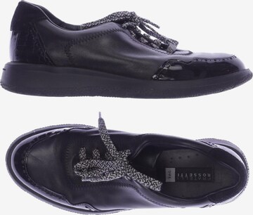 Fratelli Rossetti Flats & Loafers in 38 in Black: front