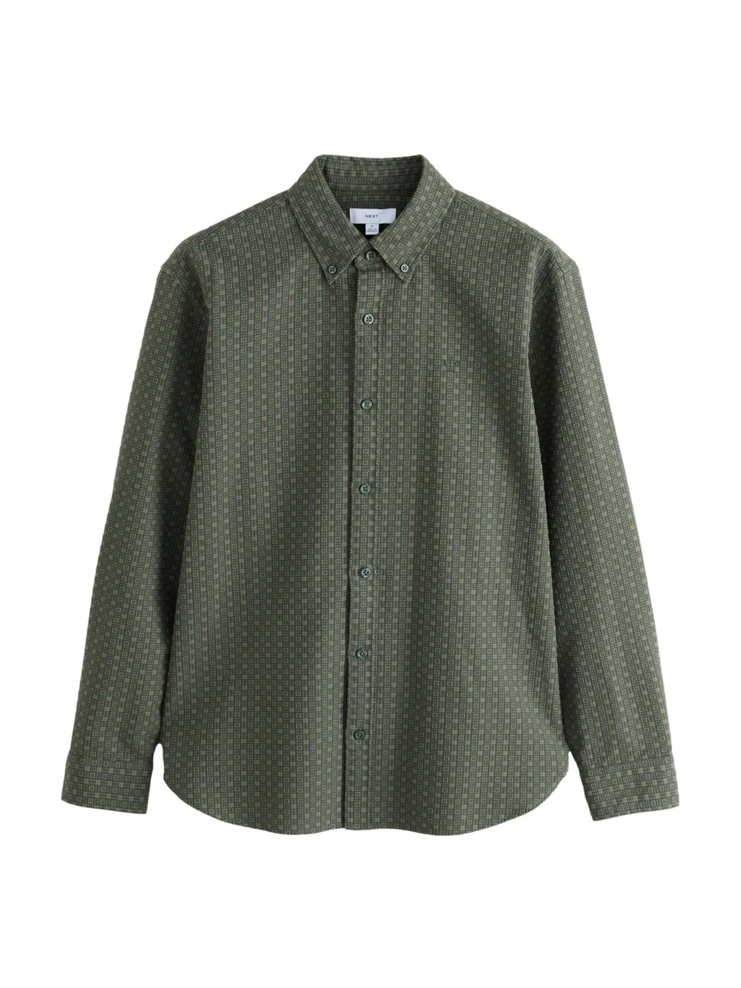 Chemise Next en vert : devant
