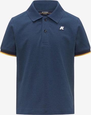 T-Shirt 'K-WAY KIDS P. VINCENT PIQUE POLO' K-Way en bleu : devant
