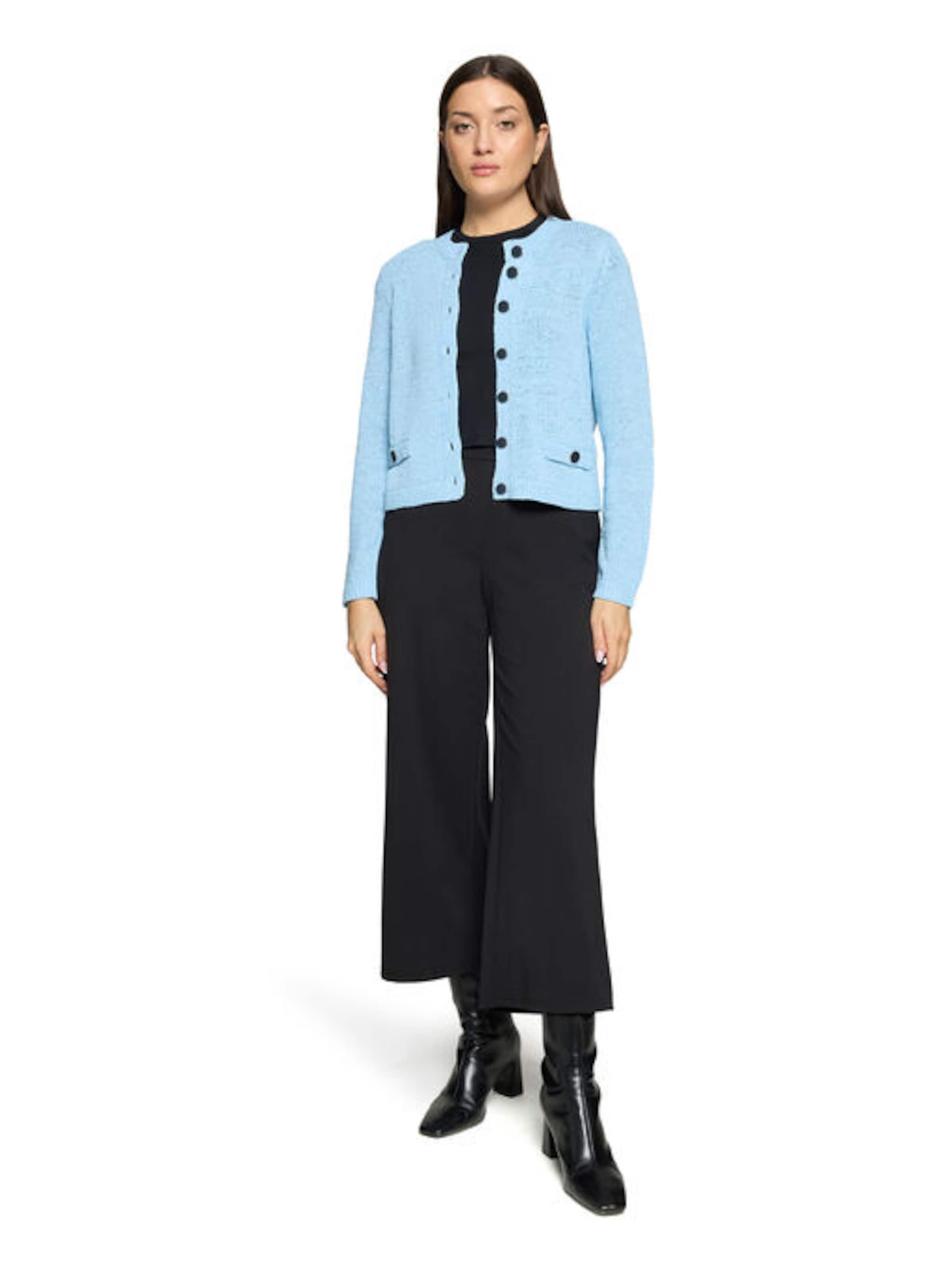 Cardigan Betty Barclay en bleu : devant