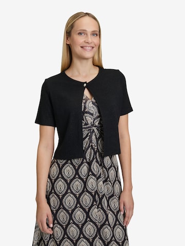 Cartoon Sweatjacke in Schwarz: Vorderseite