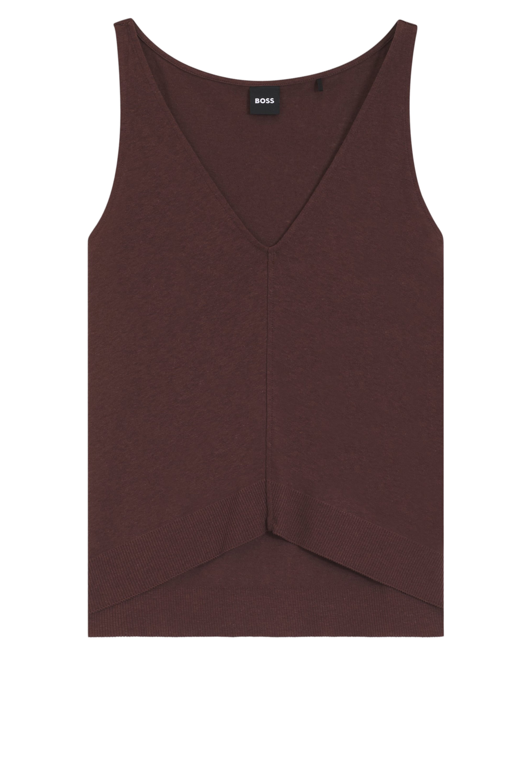 BOSS Top 'Ecleita' in XS in Brown, Item view