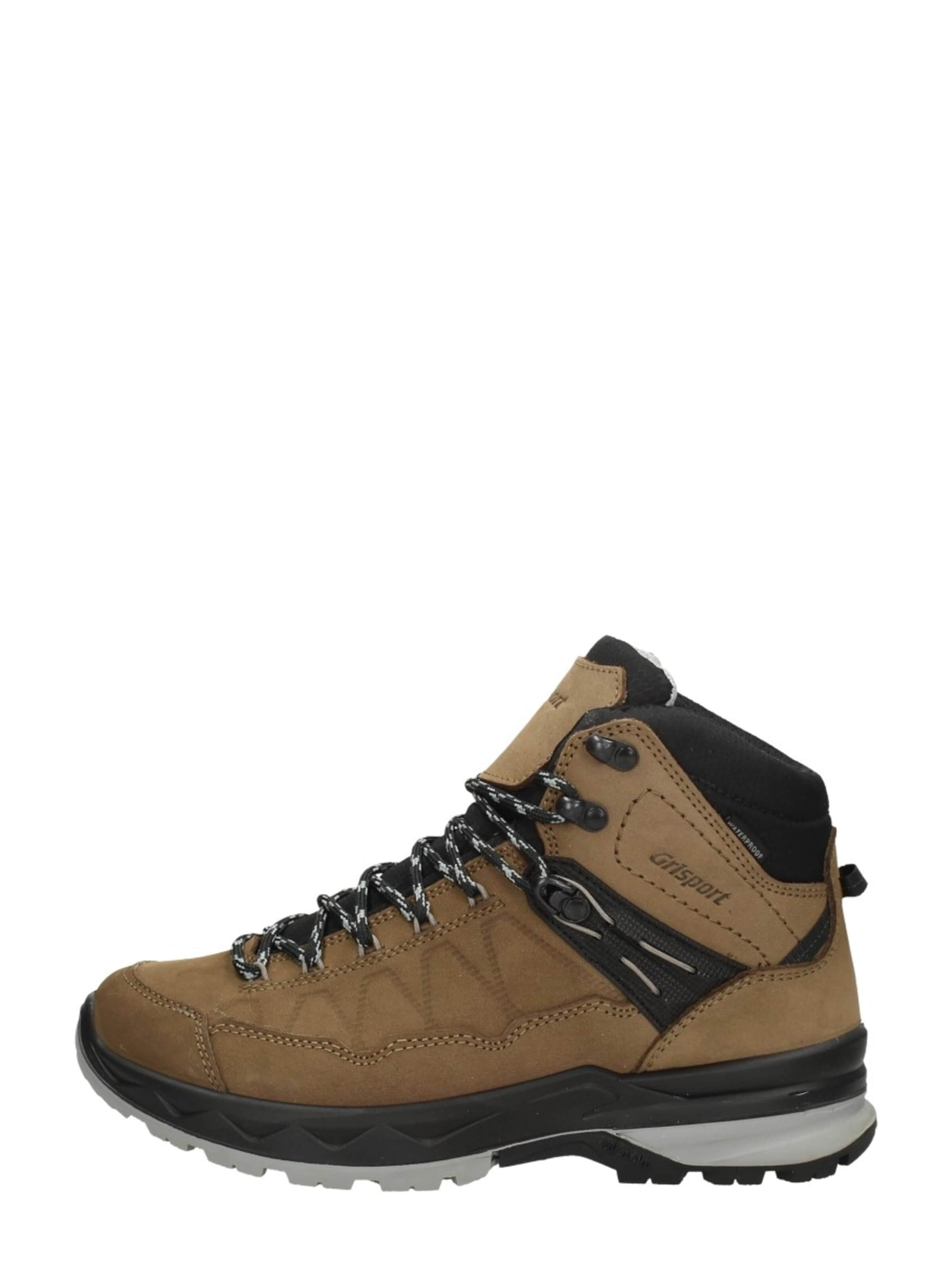Grisport Lace-Up Shoes 'GRI Tampa Mid' in Beige: front