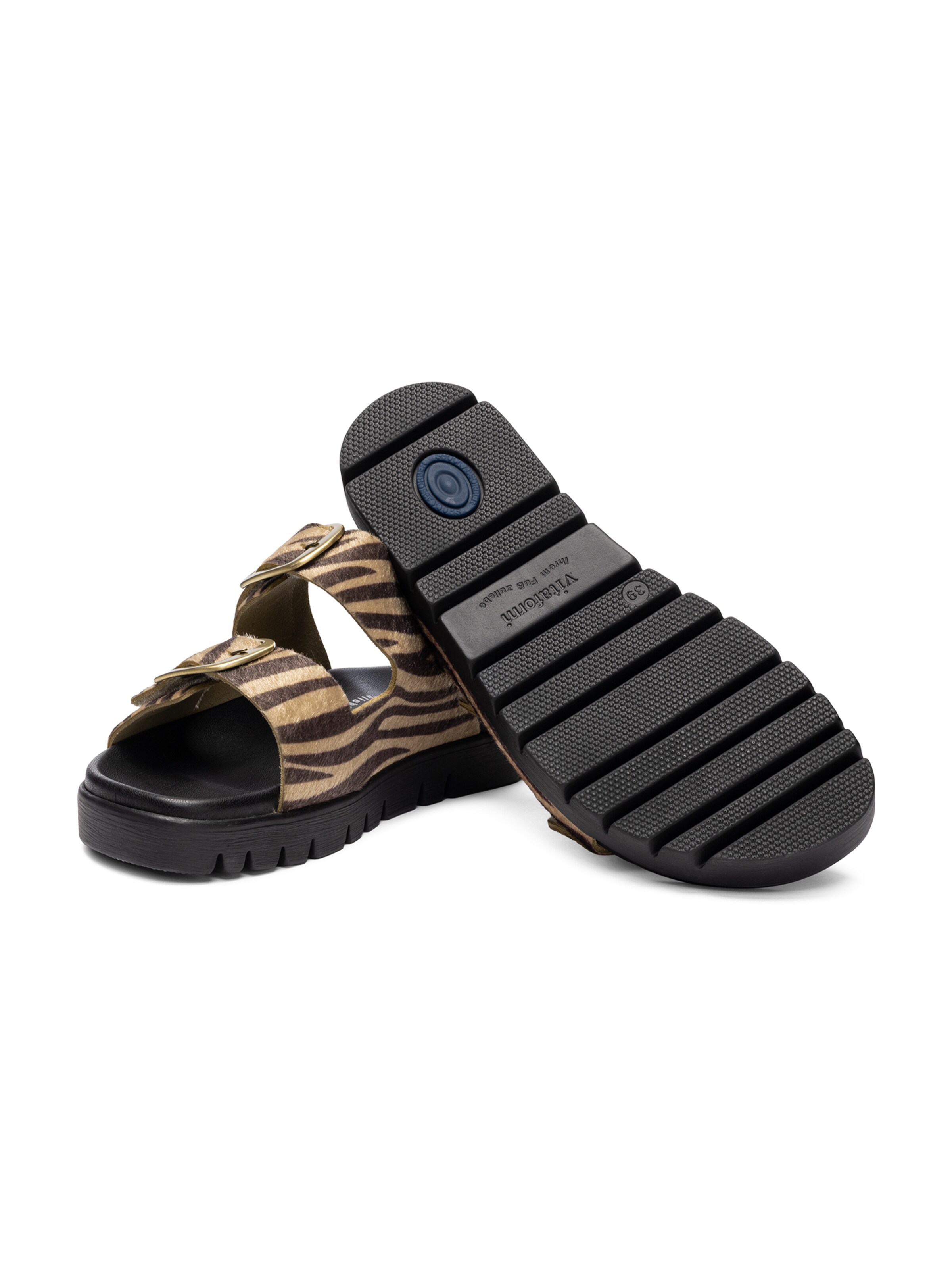 VITAFORM Pantolette in Beige