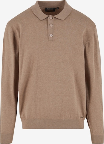 INDICODE JEANS Trui 'Zander' in Beige: voorkant