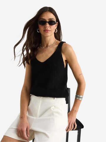 Bianco Lucci Blouse 'Blusen' in Zwart: voorkant