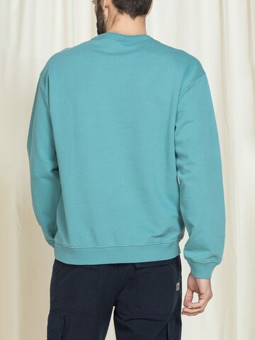 Carrera Jeans Sweatshirt 'Boxy Fit' in Blue