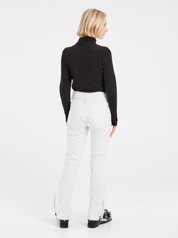 PROTEST Slim fit Workout Pants 'LOLE' in White