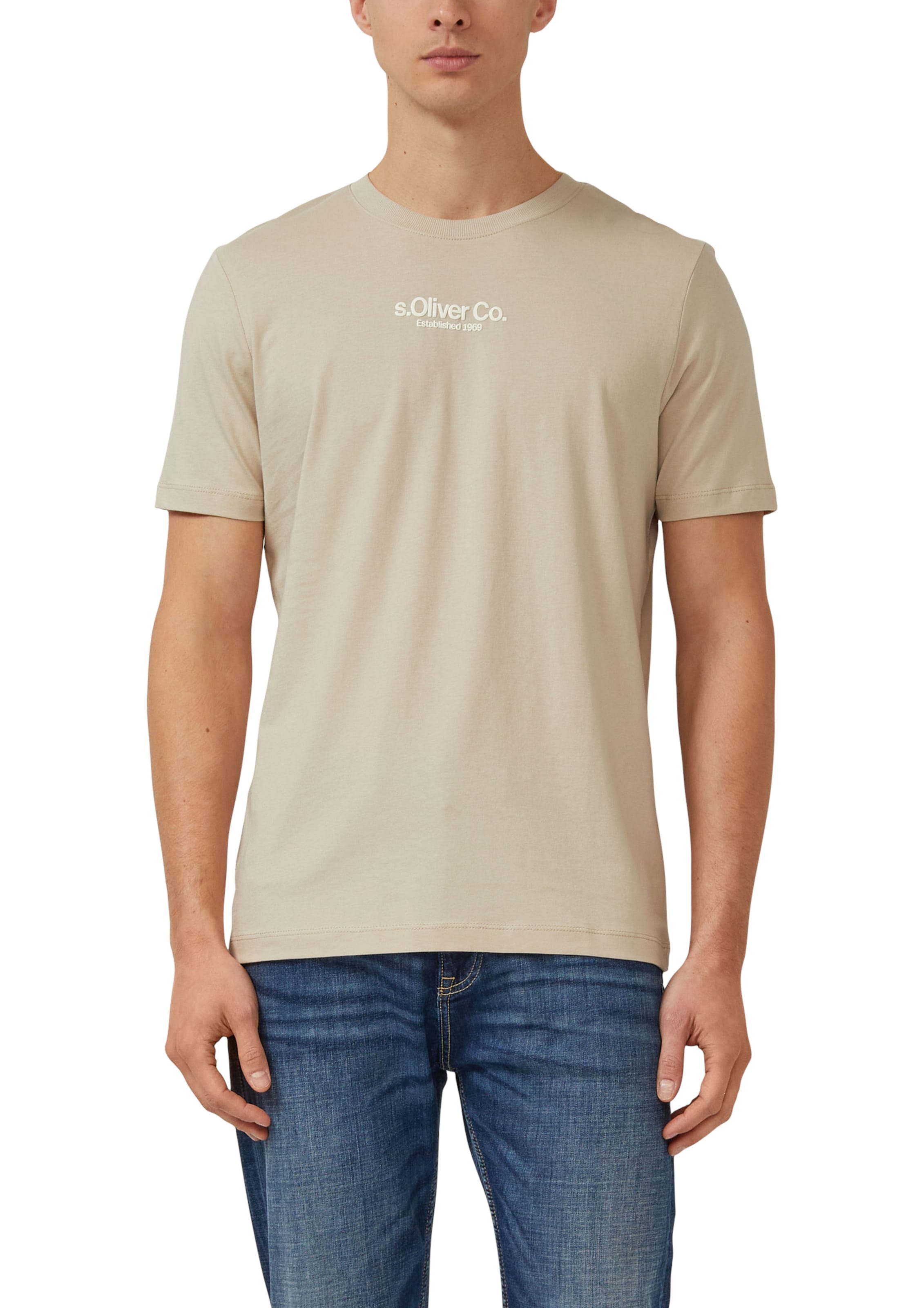 s.Oliver Shirt in Beige