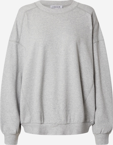 EDITED Sweatshirt 'Lana' in Grau: predná strana