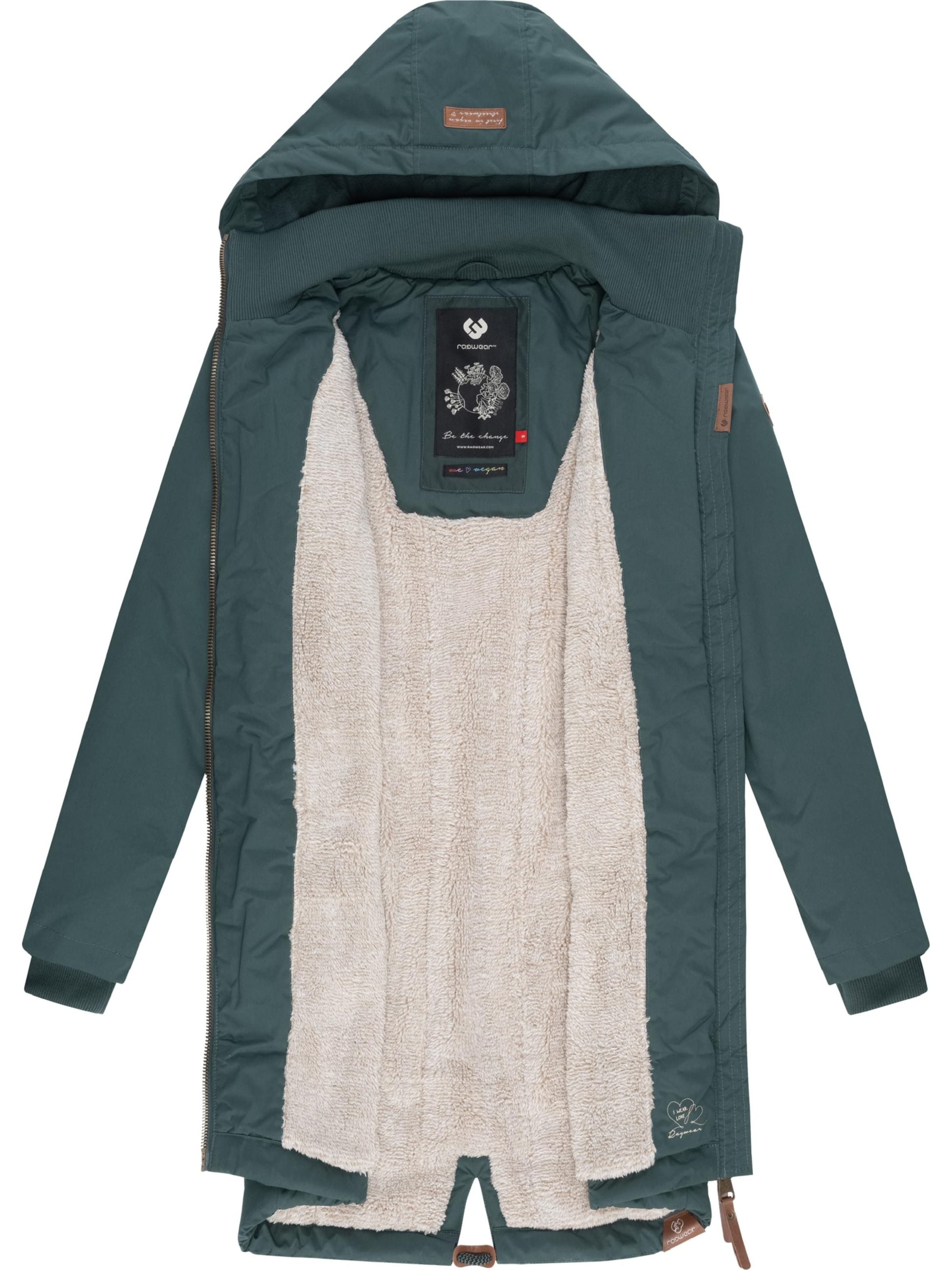 Ragwear Winter parka 'Crescend' in Green