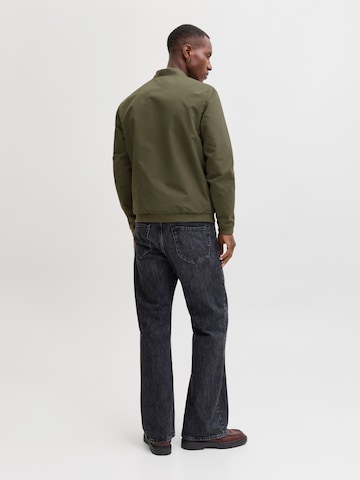 JACK & JONES Regular fit Between-Season Jacket 'JJERUSH' in Green