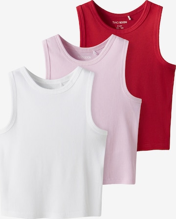 TWO SOON Top in Mixed colours: front