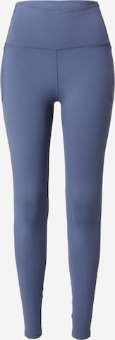 UNDER ARMOUR Skinny Športové nohavice 'Meridian' - Sivá: predná strana