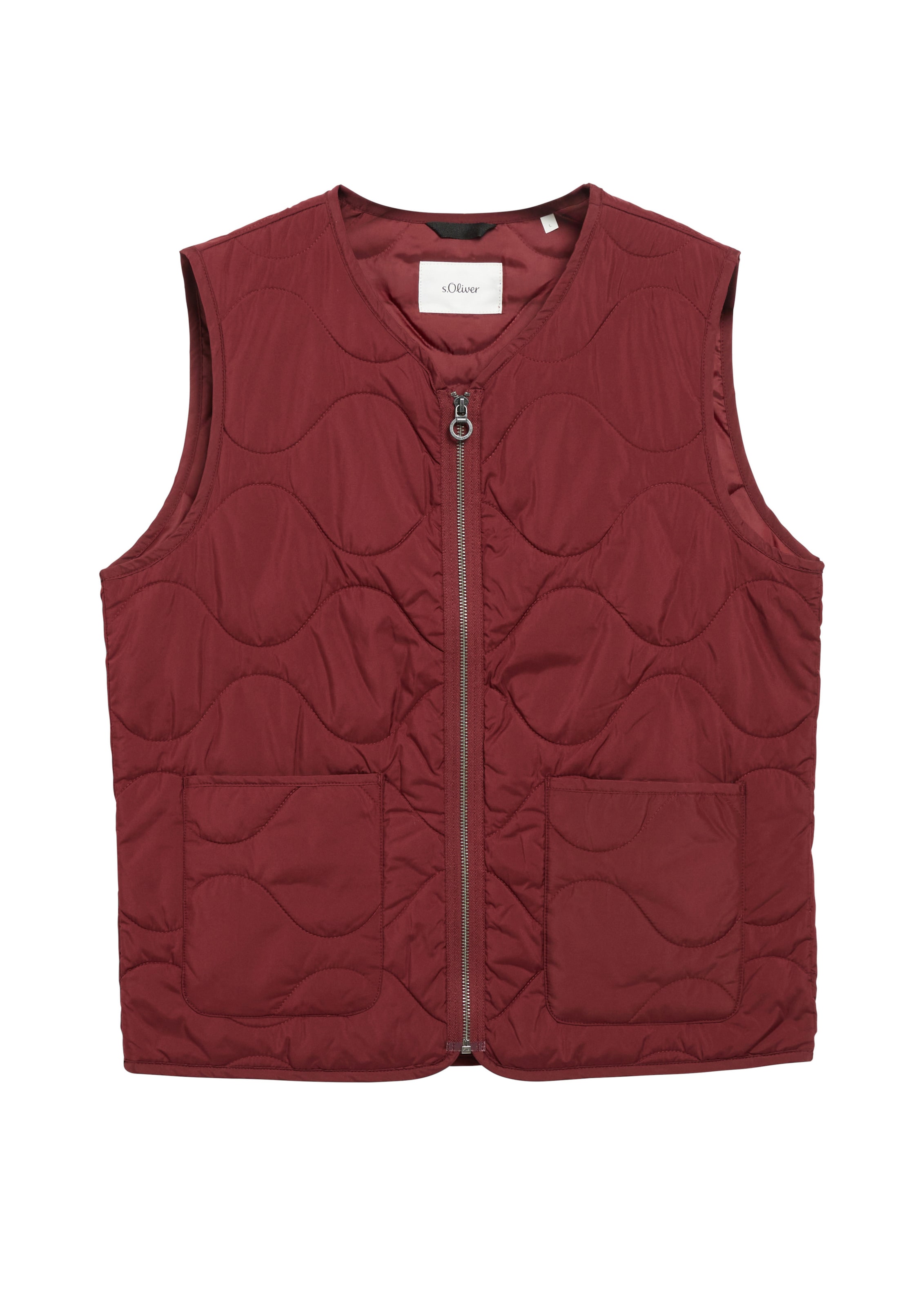 Gilet di s.Oliver in rosso: frontale