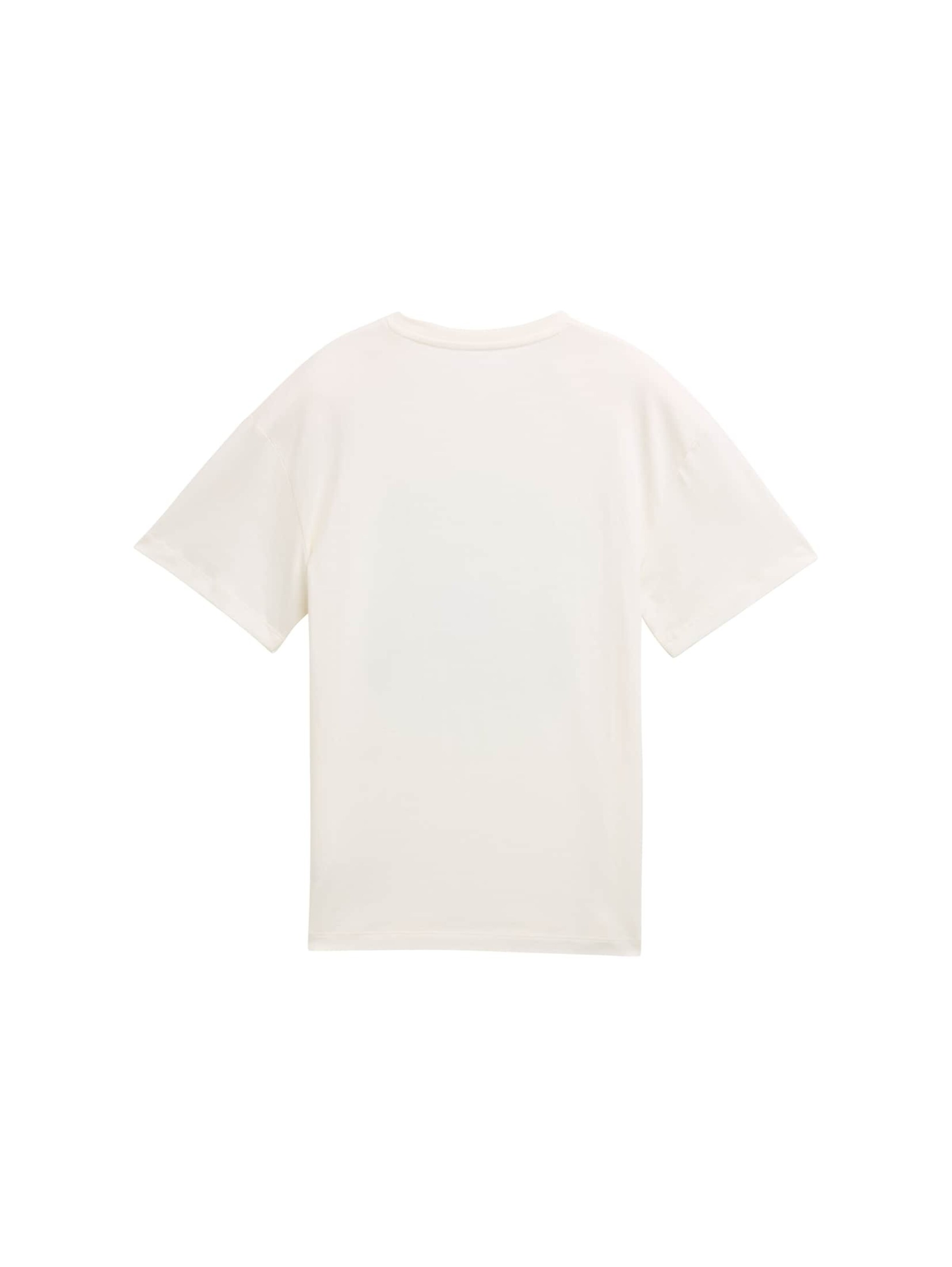 TOM TAILOR Shirt in White