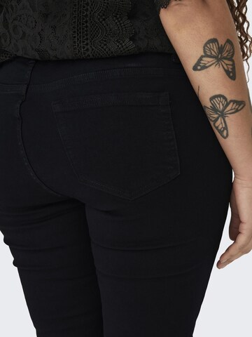 ONLY Carmakoma Slimfit Jeans 'WILLY' in Zwart