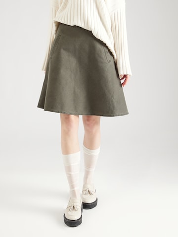 MADS NORGAARD COPENHAGEN Skirt 'Stelly' in Brown: front