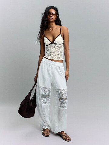 Haut Bershka en blanc