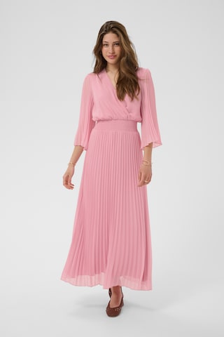 Cream - Vestido 'Aluna' em rosa: frente
