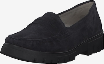 WALDLÄUFER Mokassin 'Serena 723502' in Blau: Vorderseite