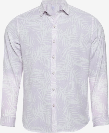 Campus Sutra - Ajuste confortable Camisa 'Brooks' en lila: frente