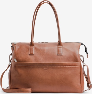 still Nordic Laptop Bag 'Anouk' in Brown: front